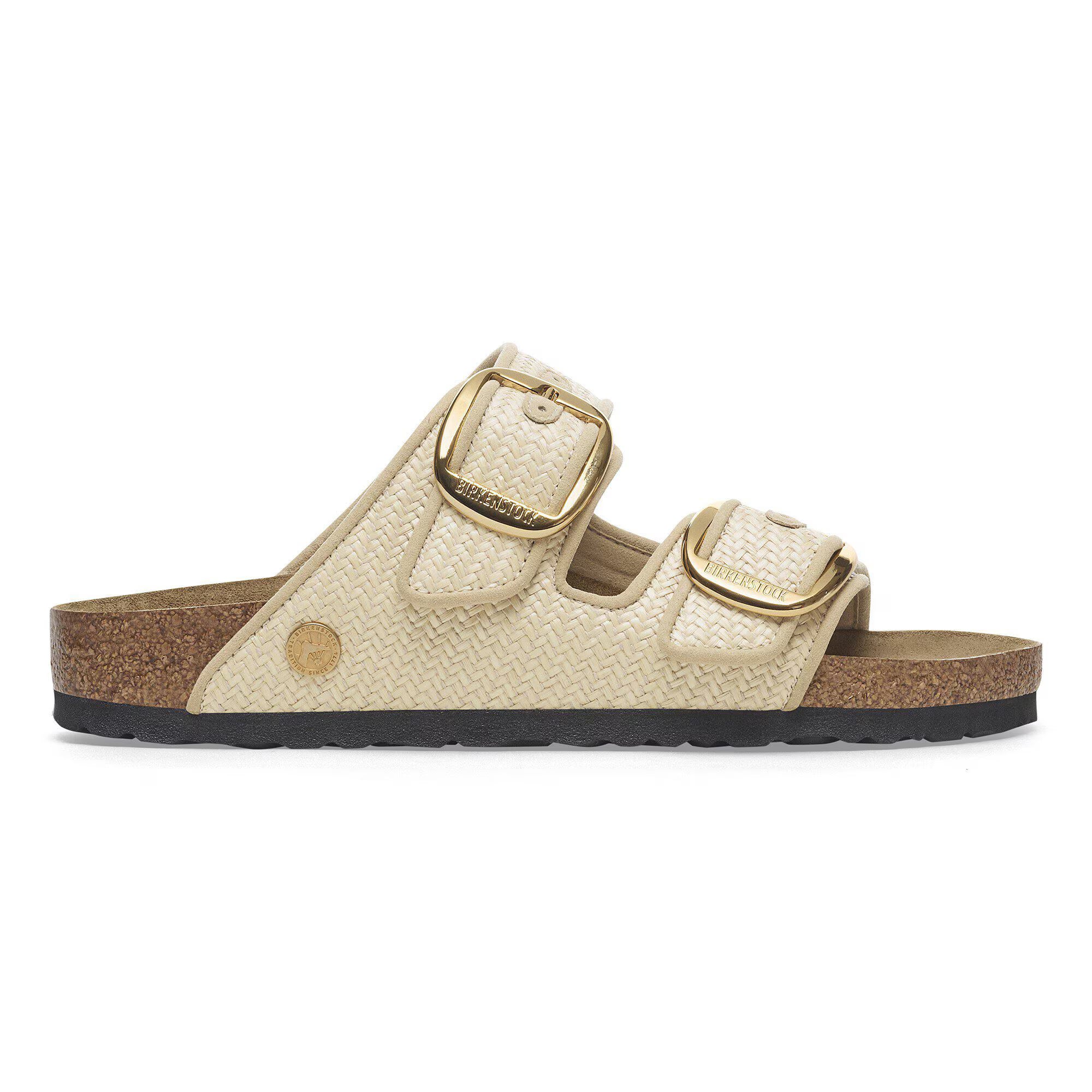 Arizona Big Buckle Raffia Textile