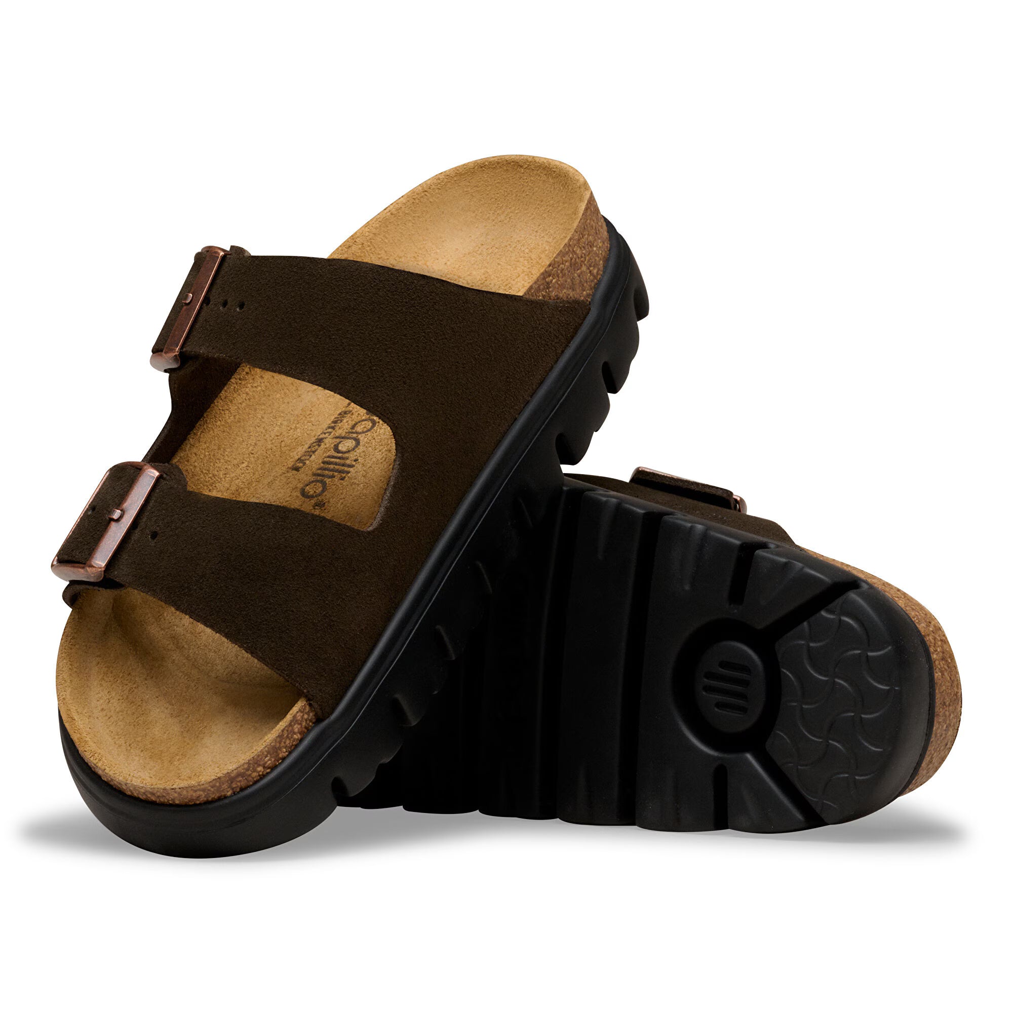 Arizona Platform Suede Leather