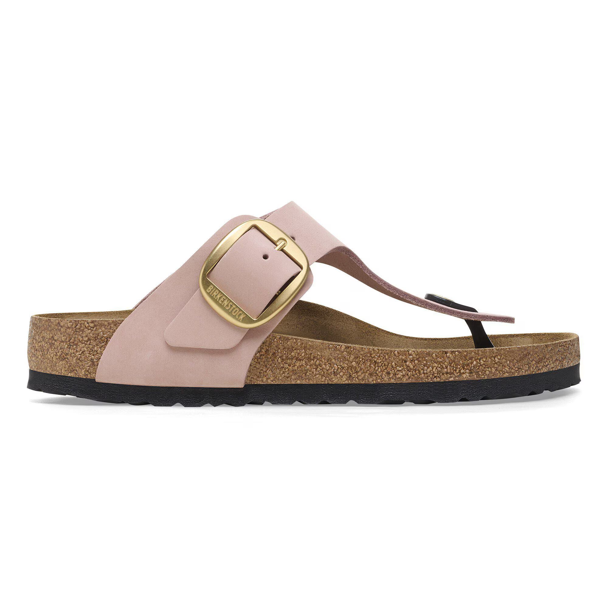 Gizeh Big Buckle Nubuk Leather