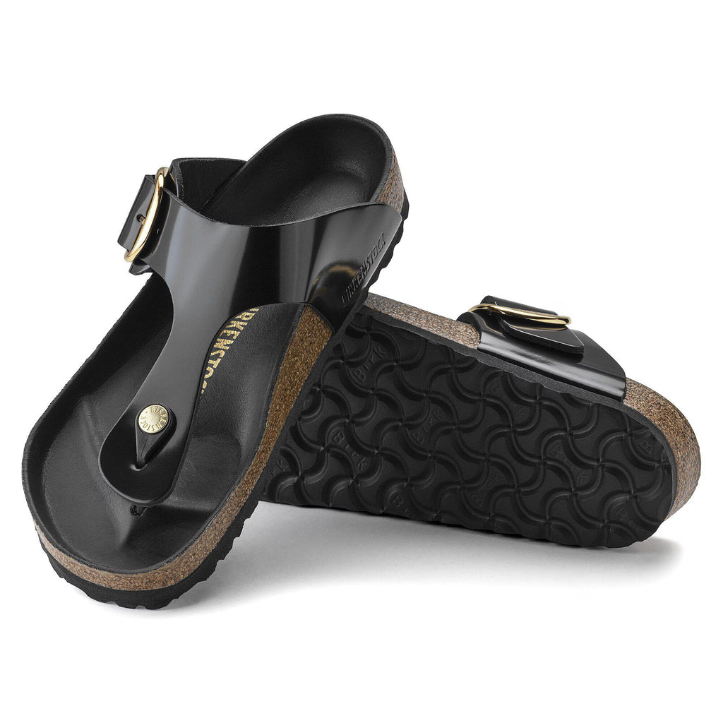 Gizeh Big Buckle Natural Leather Patent