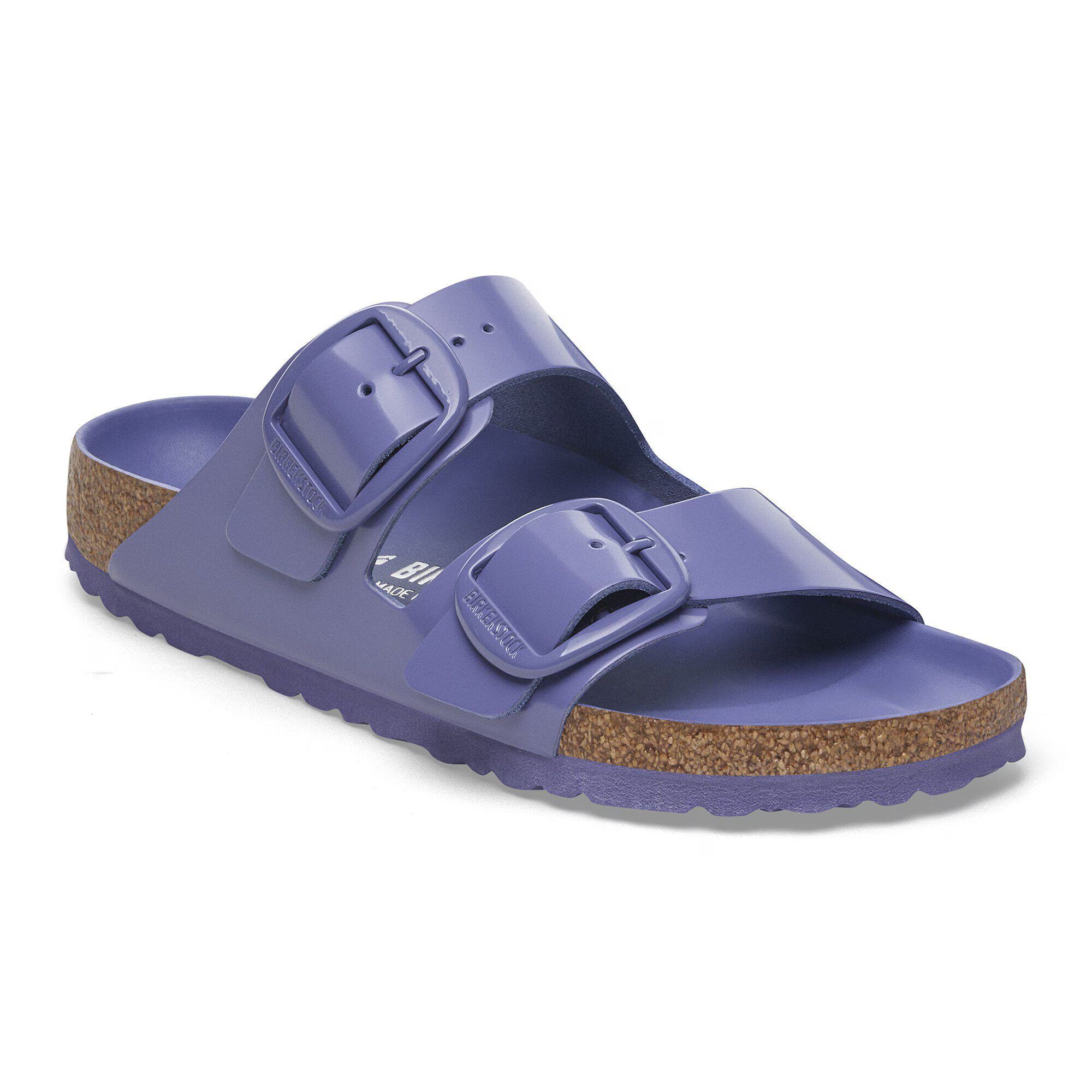 Arizona Big Buckle Natural Leather Patent