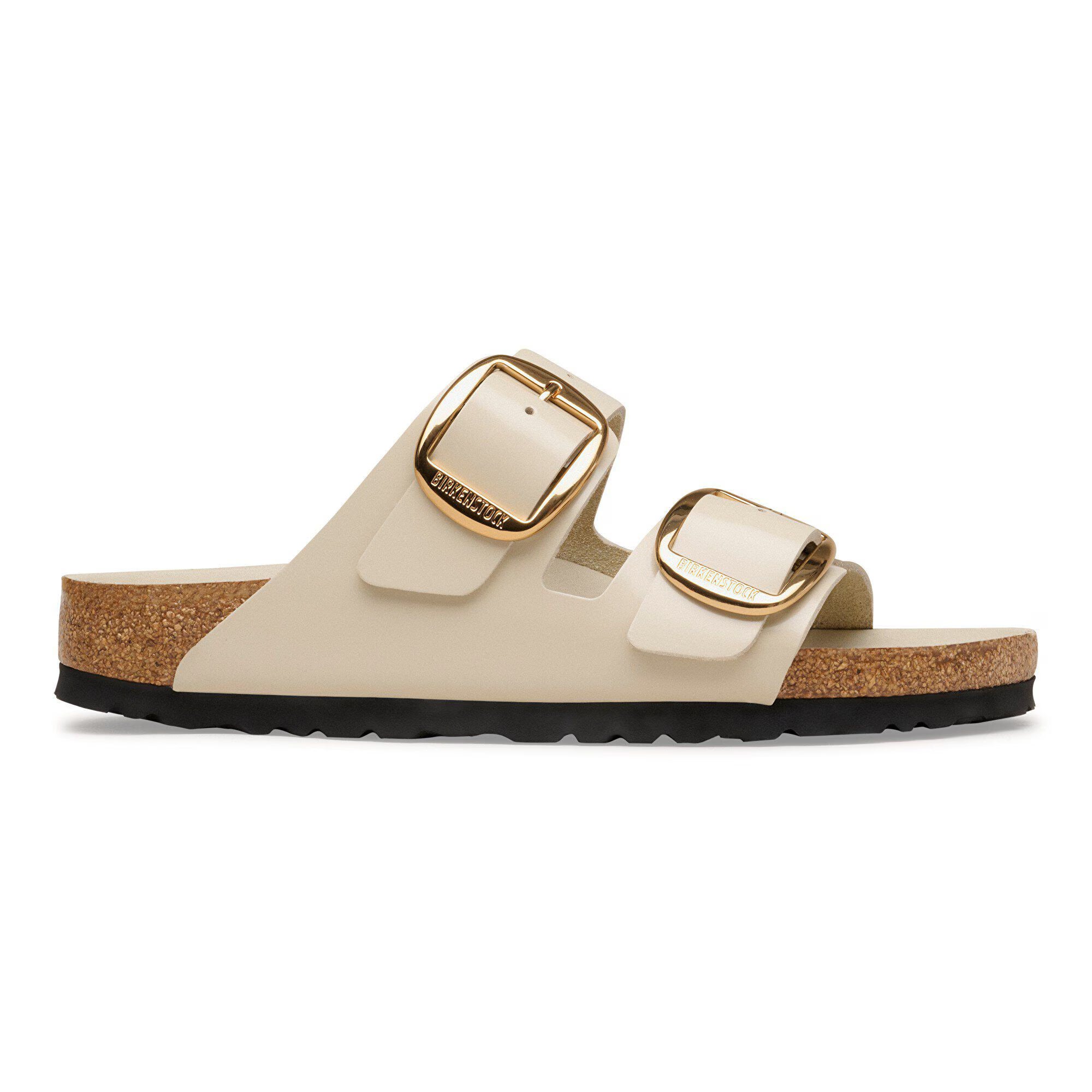 Arizona Big Buckle Natural Leather Patent