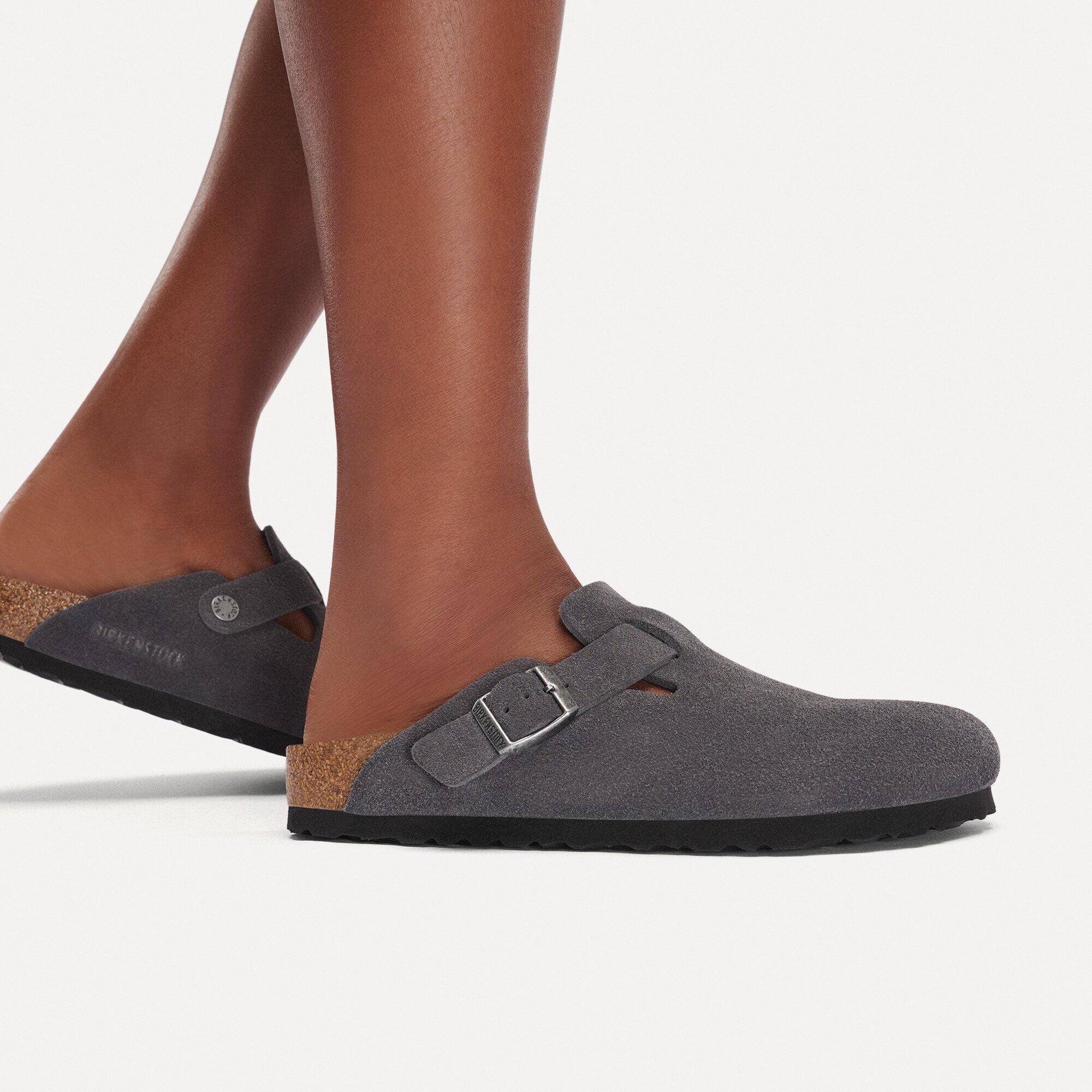 Boston Soft Footbed Suede Leather