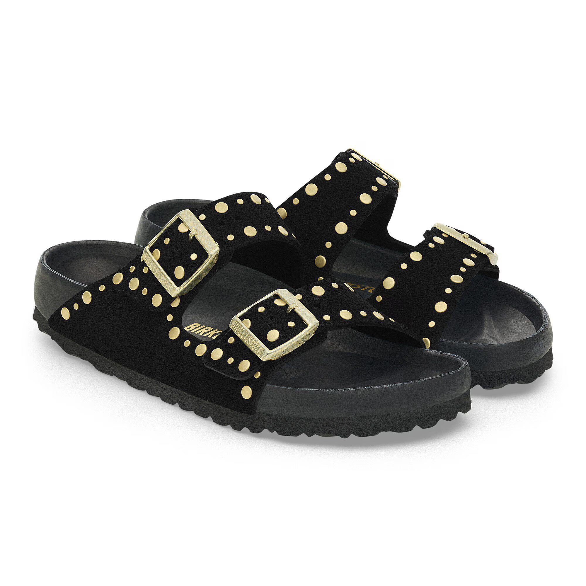 Arizona Rivet Suede Leather