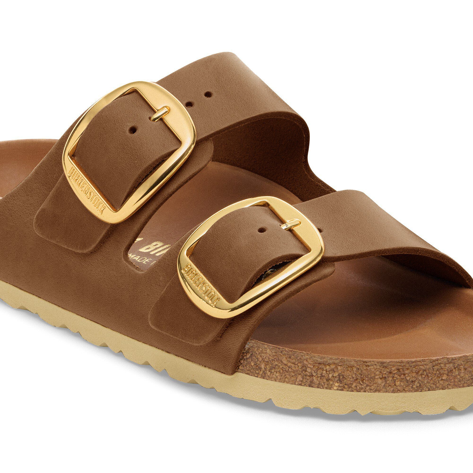 Arizona Big Buckle Natural Leather Oiled