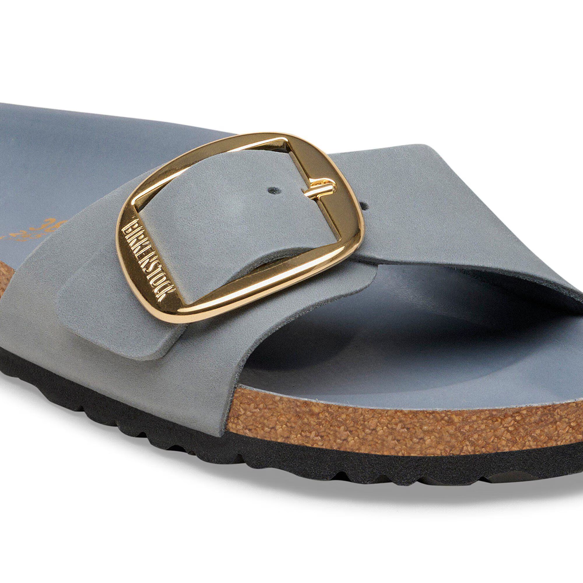 Madrid Big Buckle Natural Leather Oiled