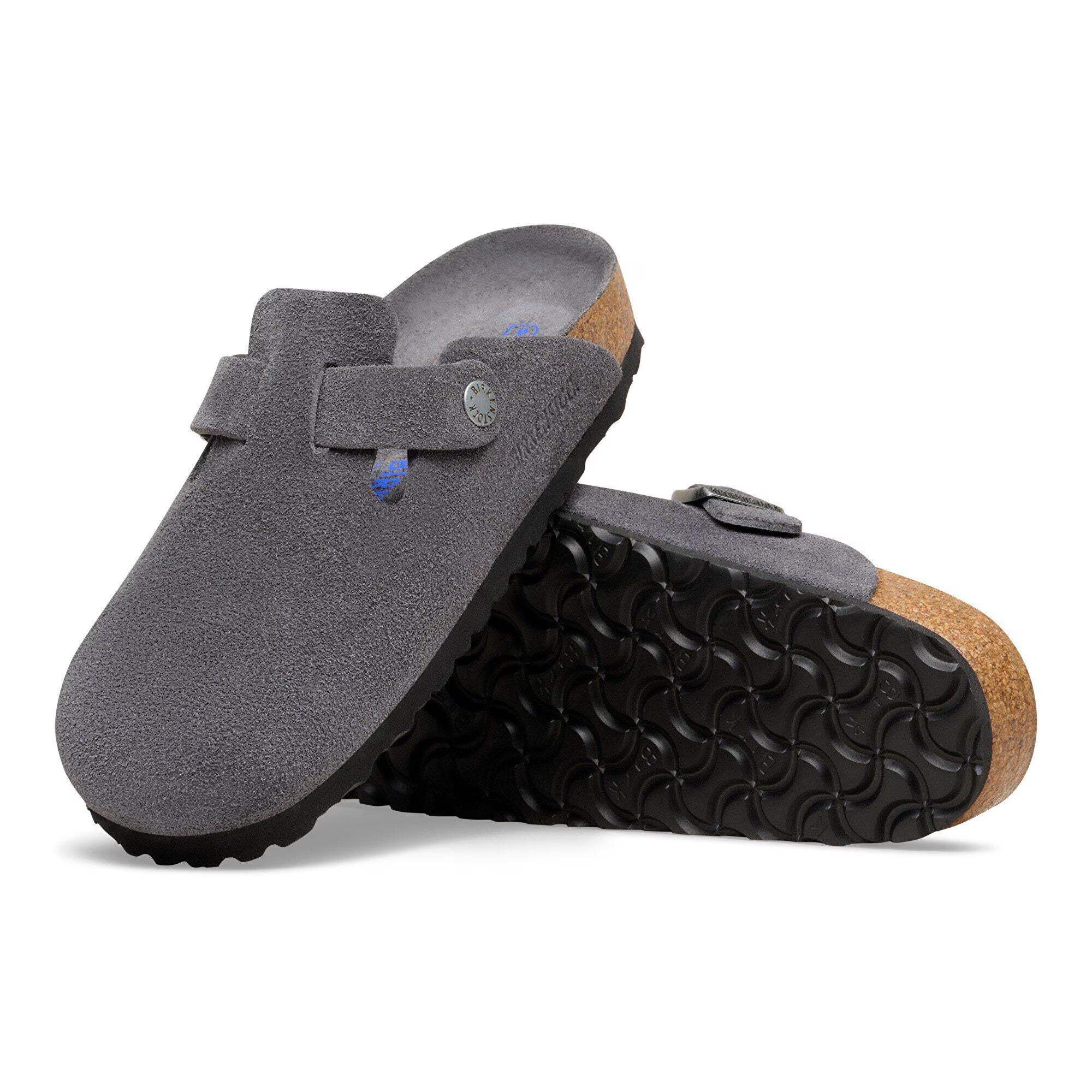 Boston Soft Footbed Suede Leather