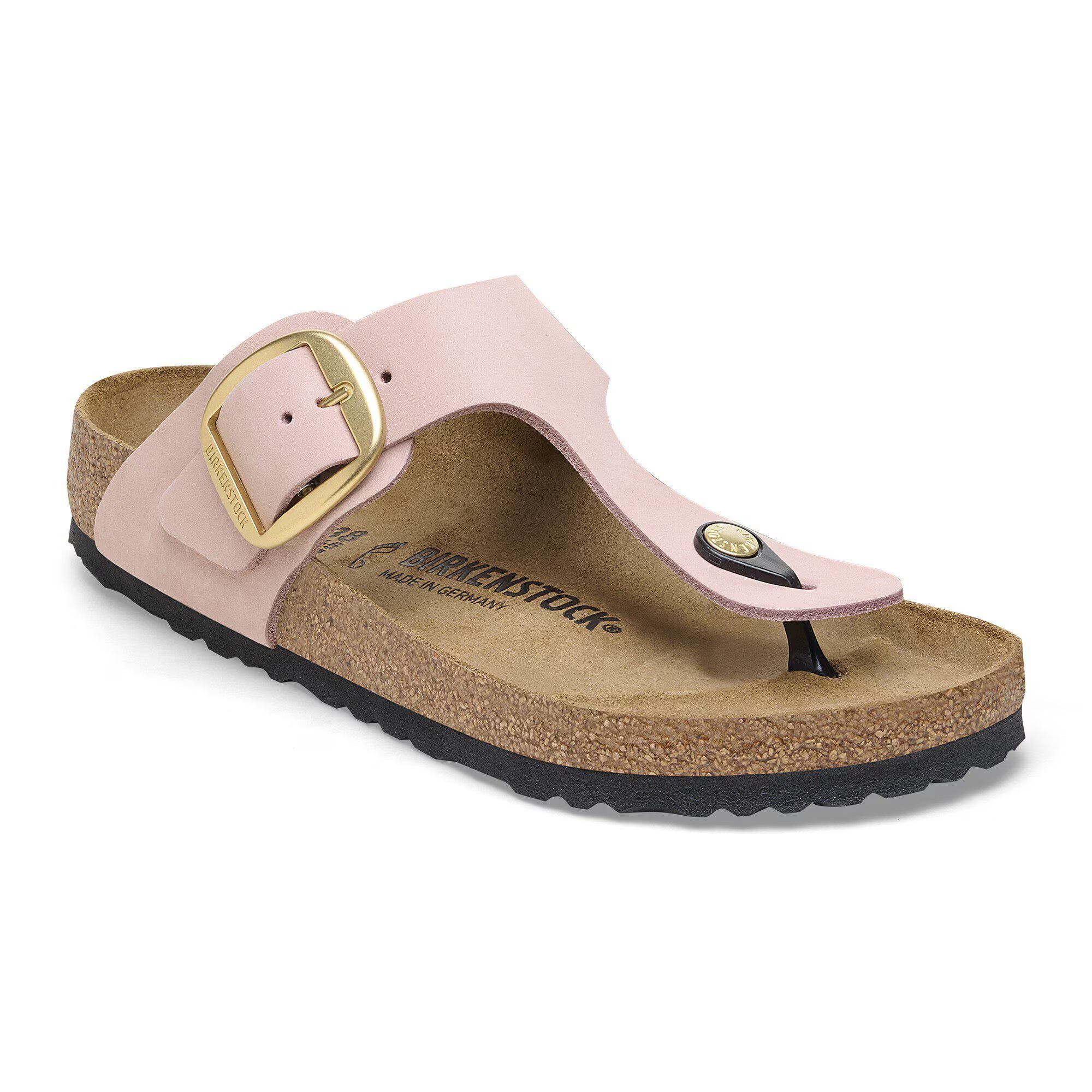 Gizeh Big Buckle Nubuk Leather