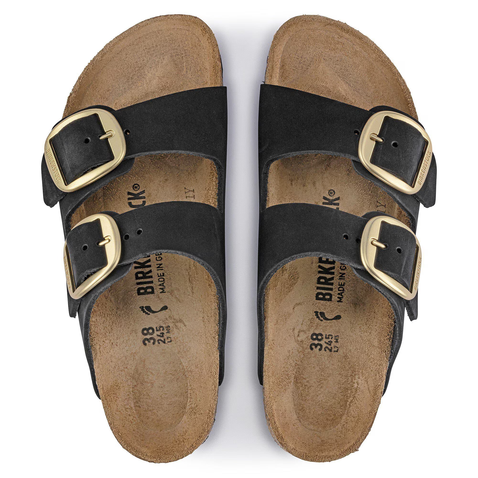 Arizona Big Buckle Nubuk Leather
