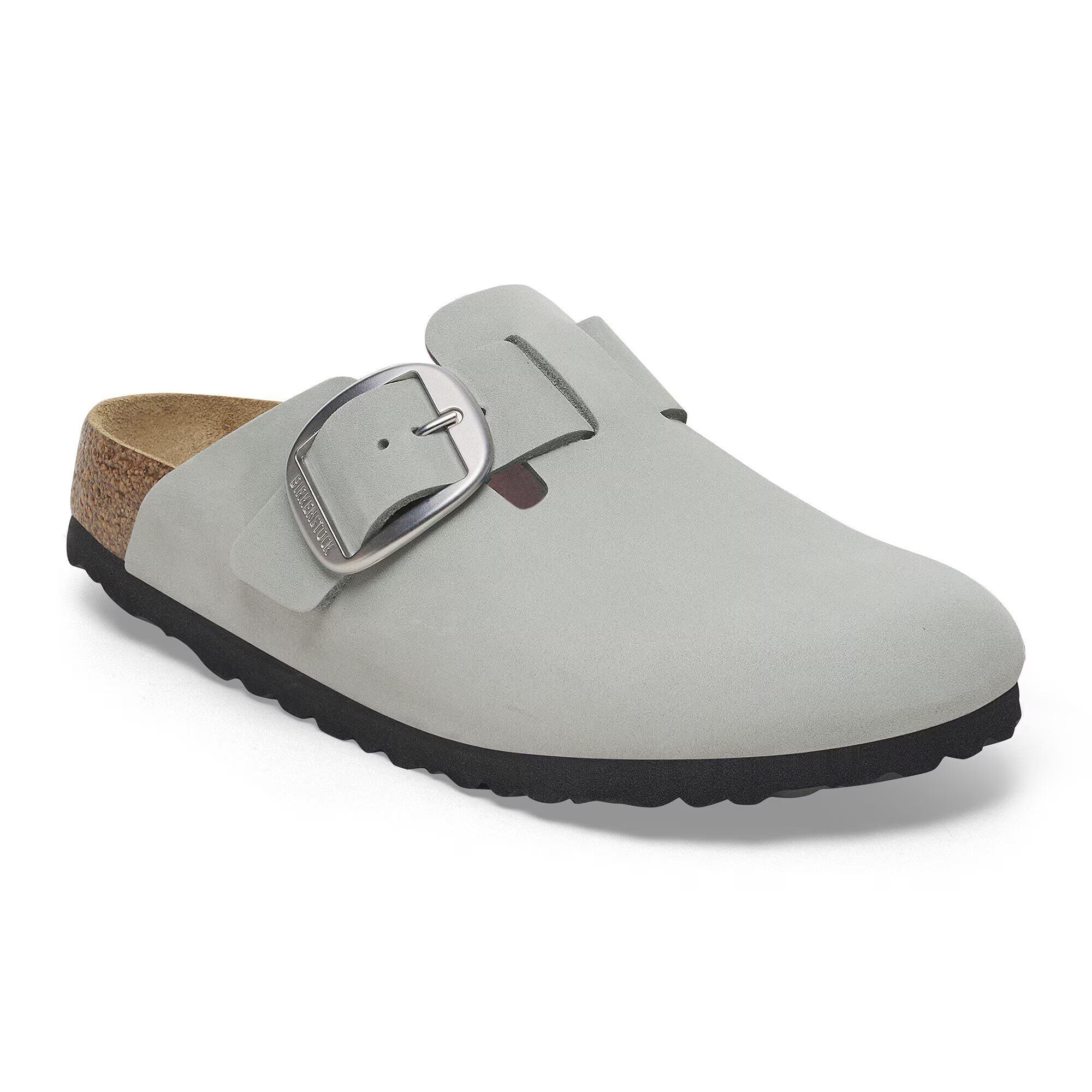 Boston Big Buckle Nubuk Leather
