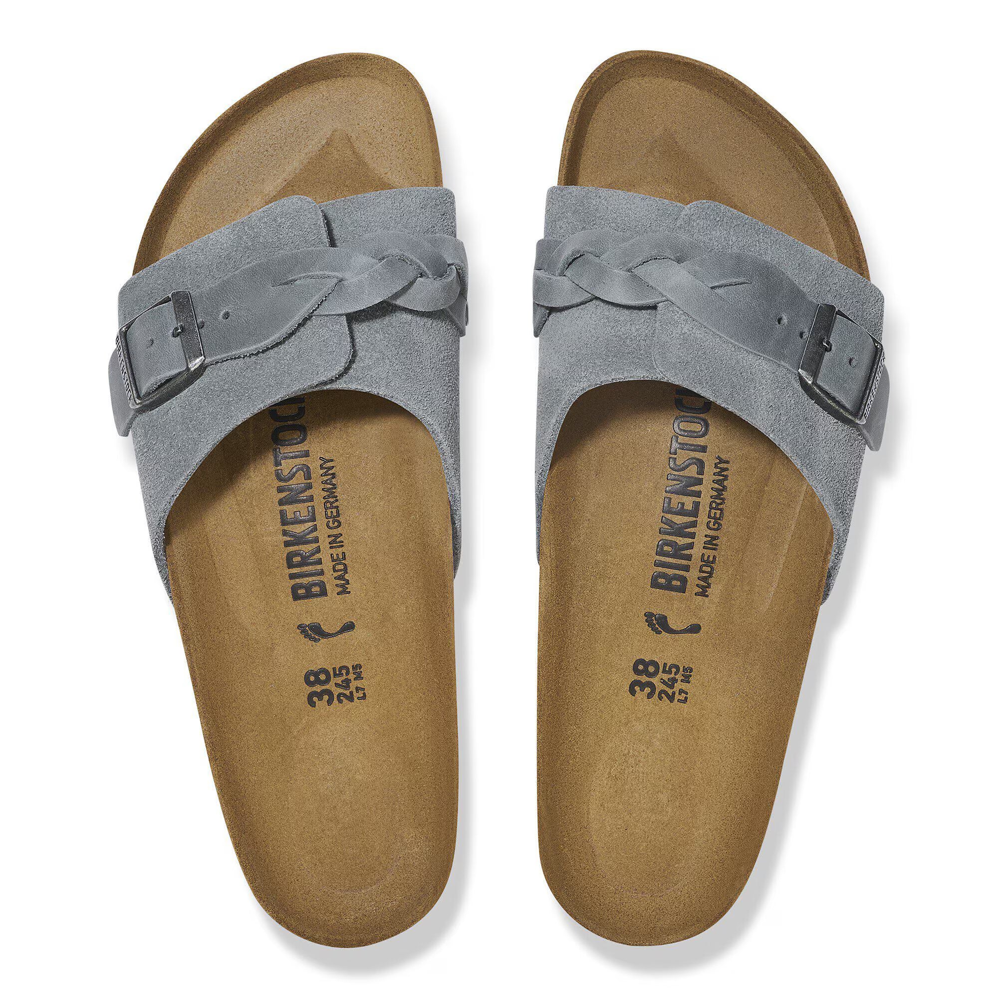 Oita Braided Suede Leather