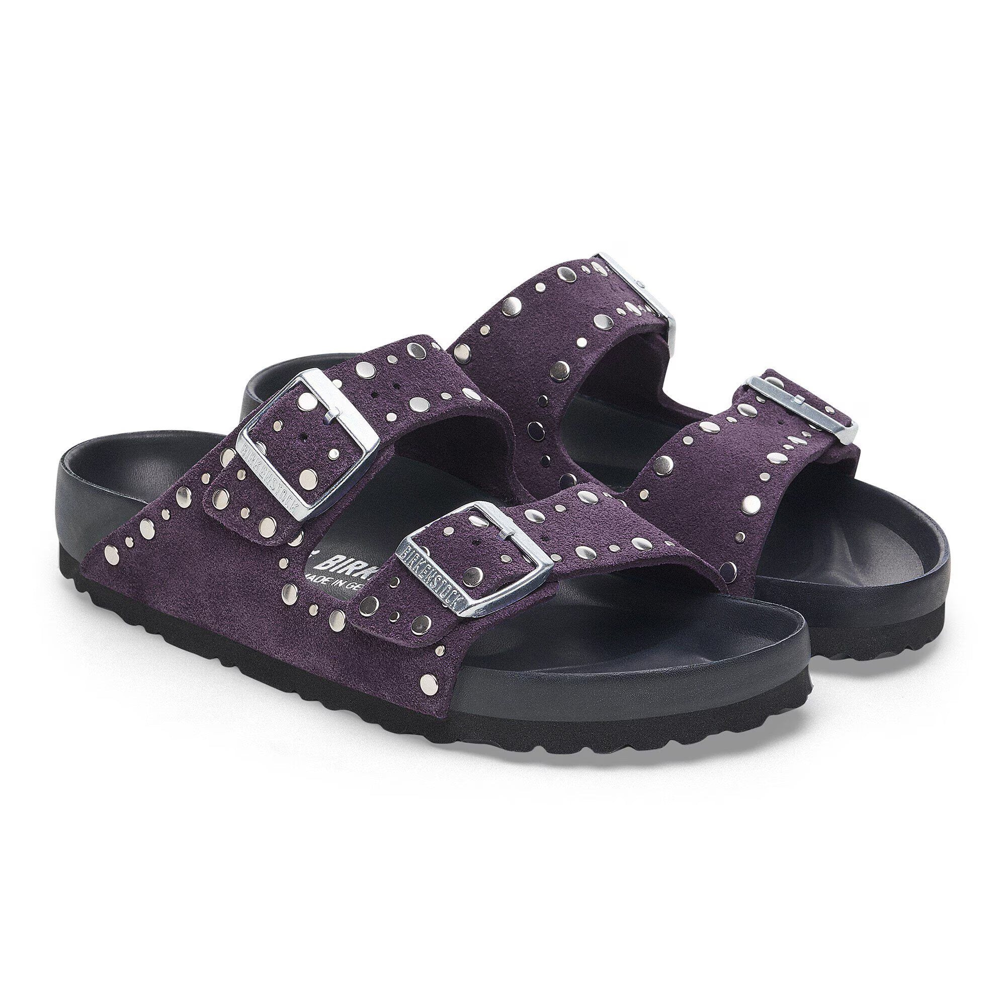 Arizona Rivet Suede Leather