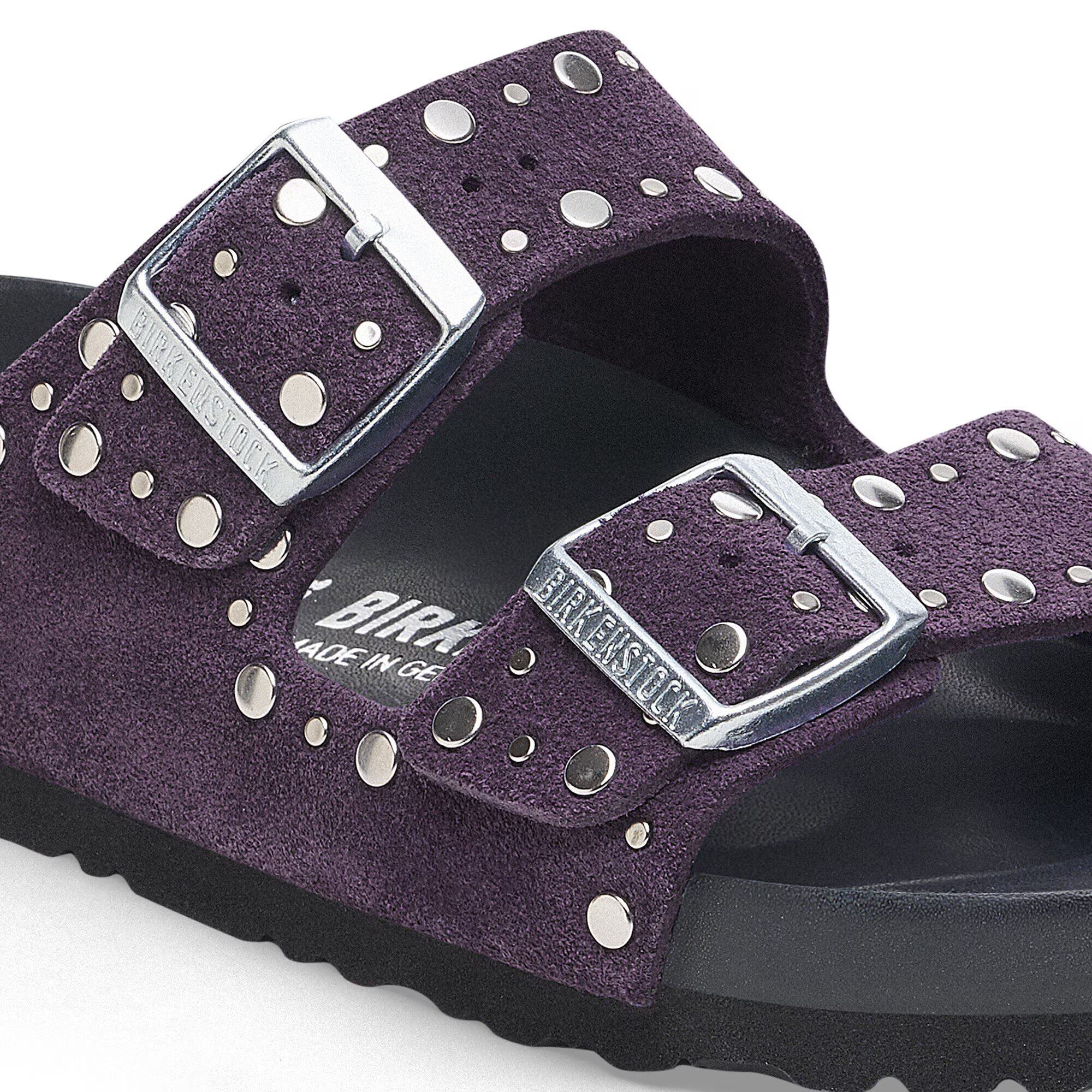 Arizona Rivet Suede Leather