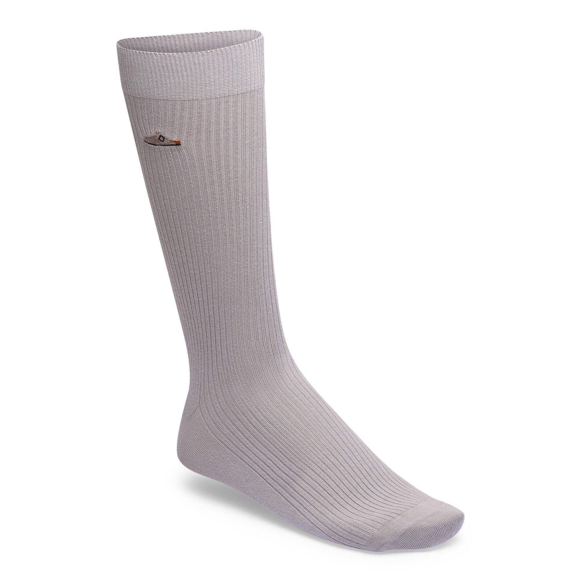 Cotton Ribbed Socks Cotton/Polyamid/Elastane