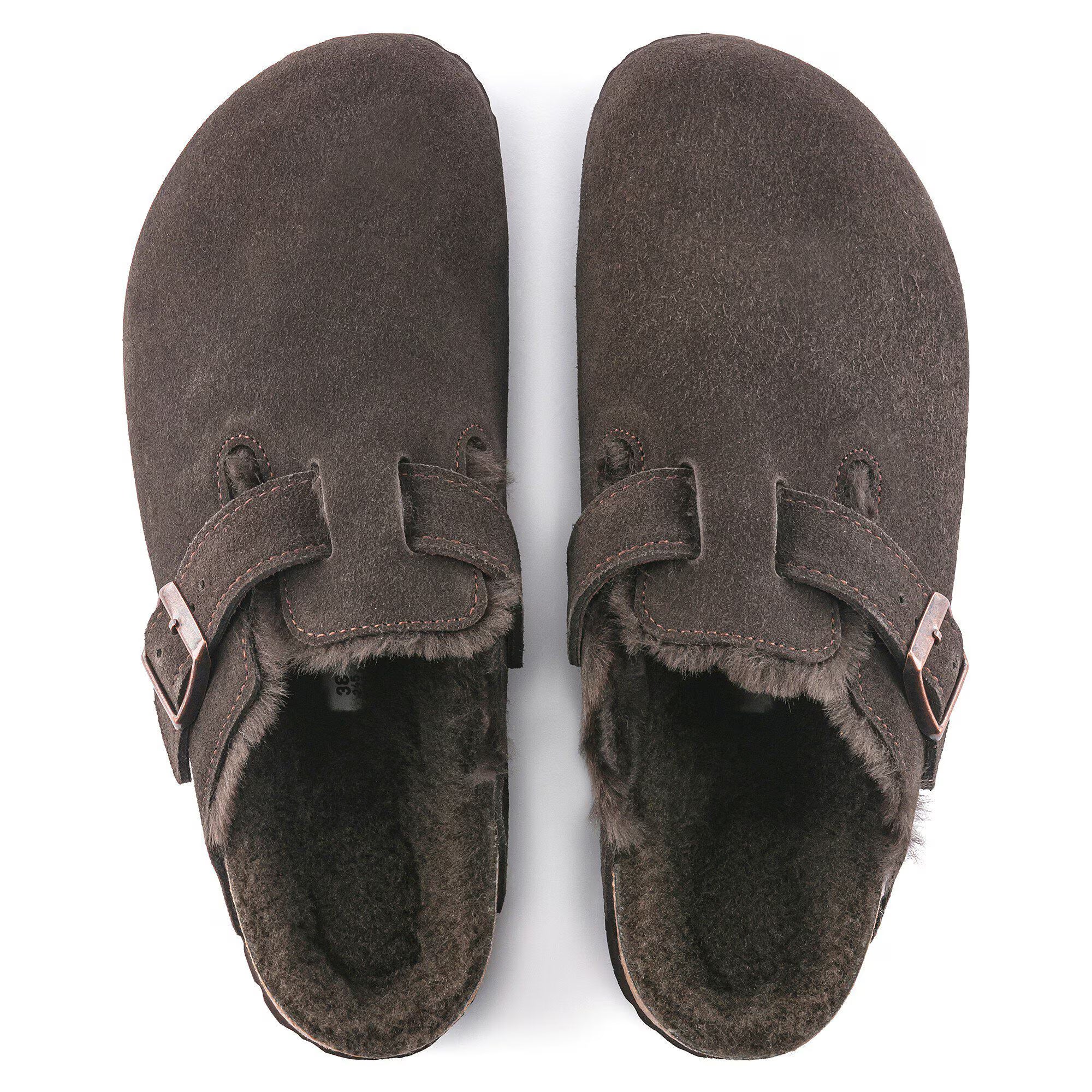 Boston Shearling Suede Leather