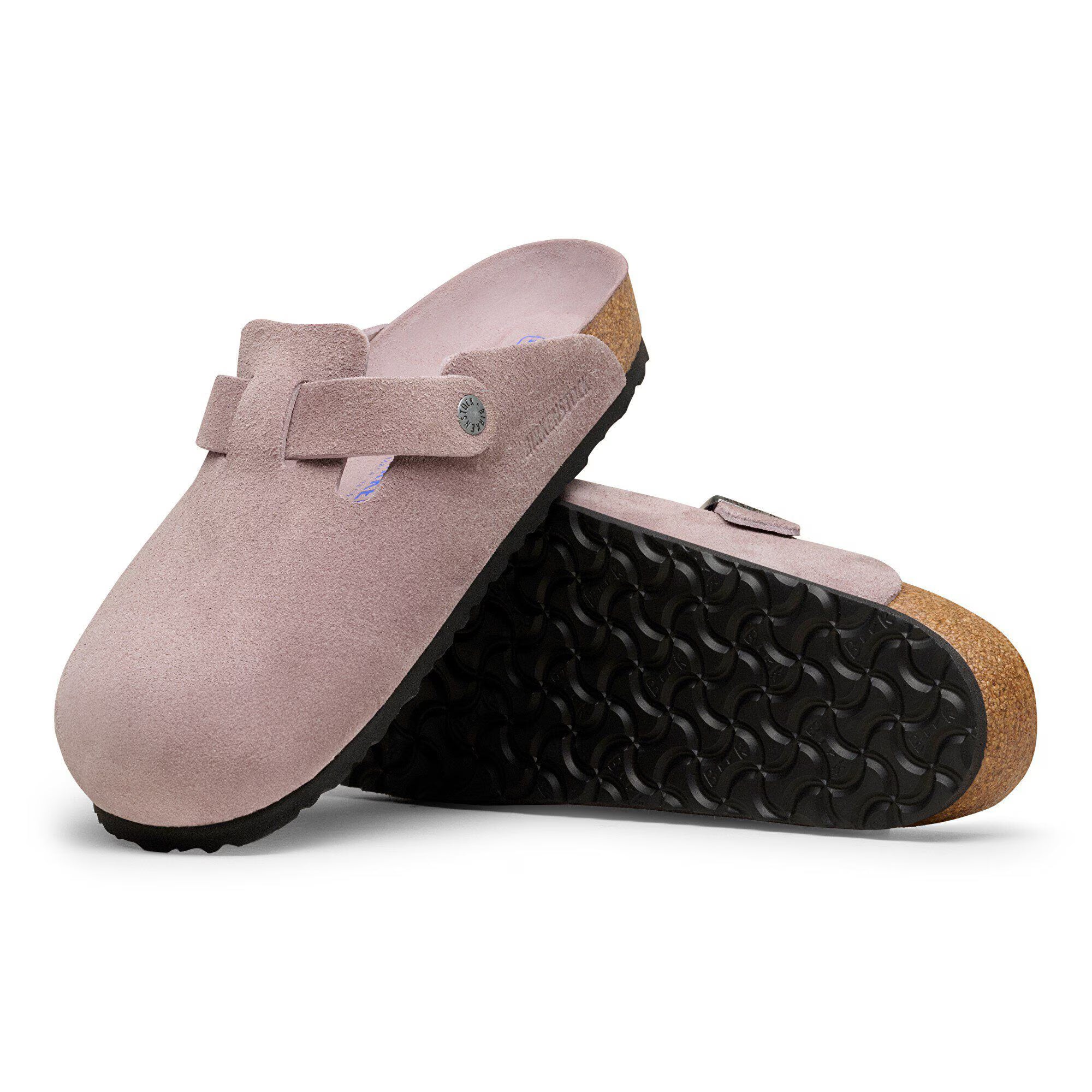 Boston Soft Footbed Suede Leather